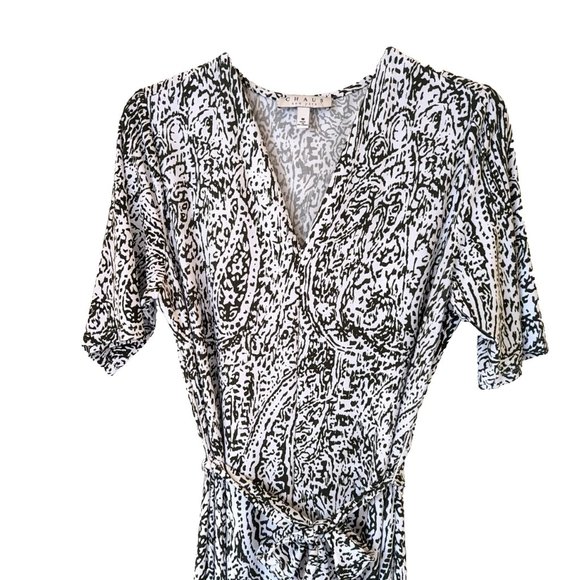 CHAUS New York Women's Long Dress Dinner Bohemia Cocktail Dress Green Be… - Picture 4 of 12